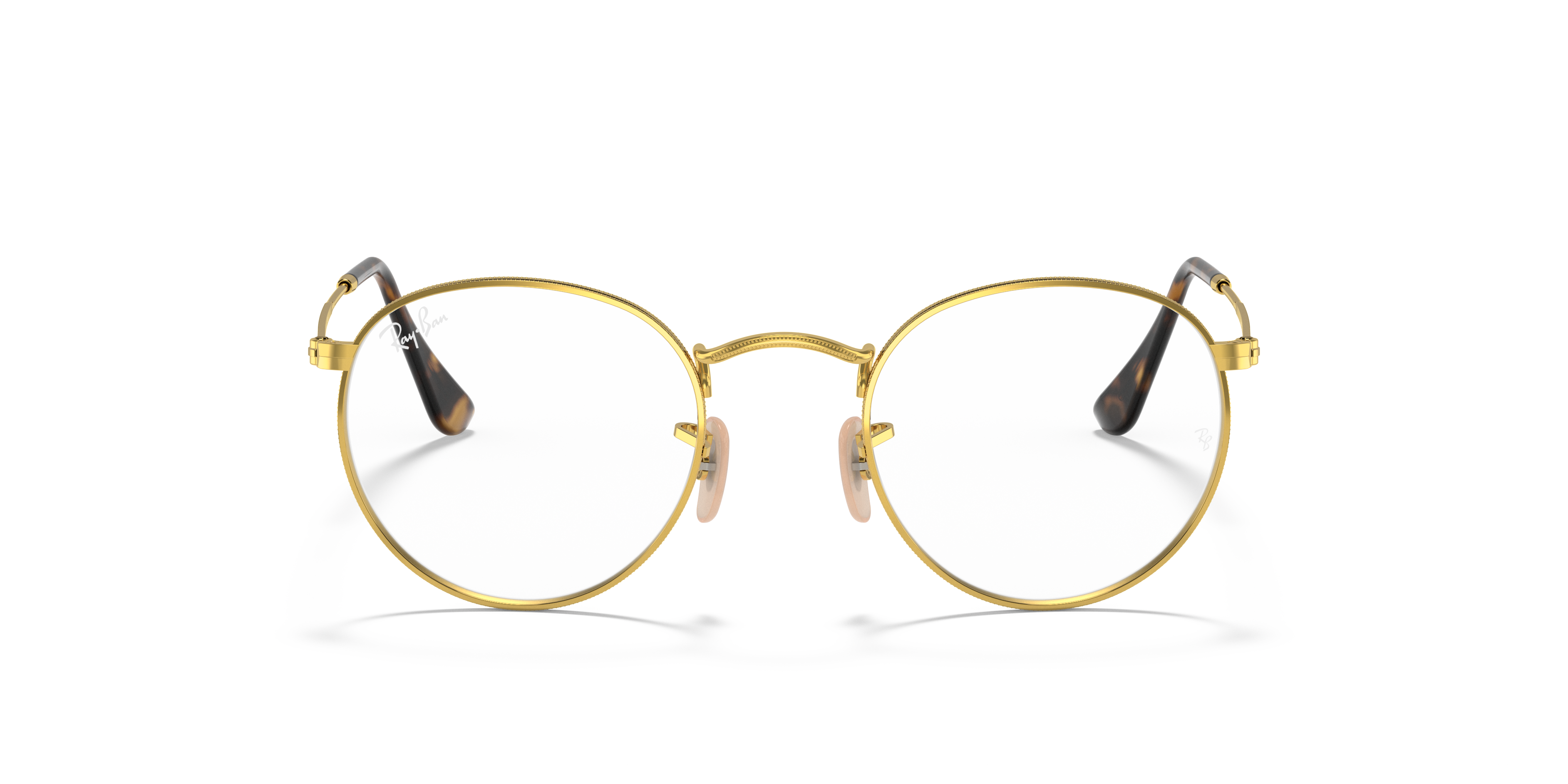 Ray-Ban Round Metal RB3447V — Gold